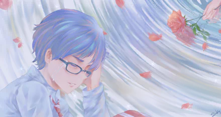 Kousei Arima Anime Your Lie in April HD Desktop Wallpaper | Background Image