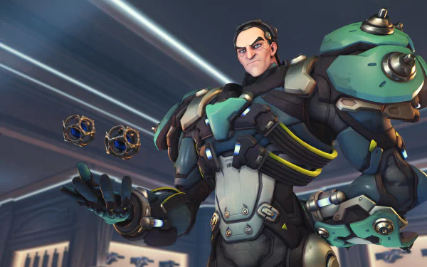 Sigma (Overwatch) video game Overwatch HD Desktop Wallpaper | Background Image