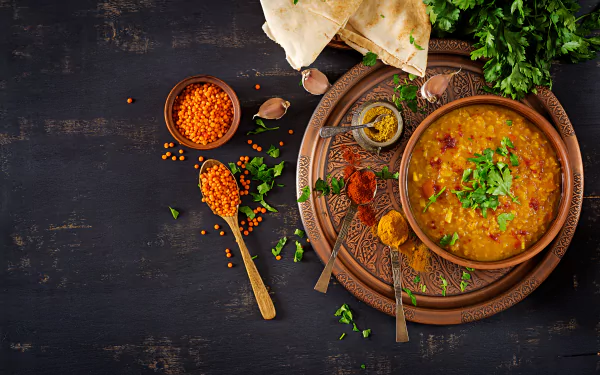 still life spices bowl food soup HD Desktop Wallpaper | Background Image