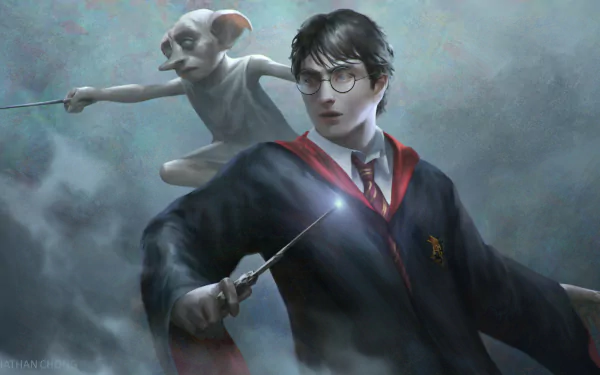 wand Dobby movie Harry Potter HD Desktop Wallpaper | Background Image