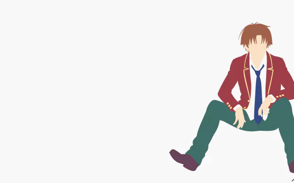 Kiyotaka Ayanokōji Anime Classroom of the Elite HD Desktop Wallpaper | Background Image