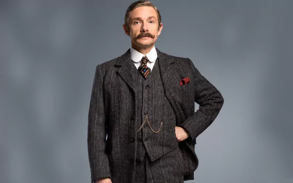 Martin Freeman TV Show Sherlock (TV series) HD Desktop Wallpaper | Background Image