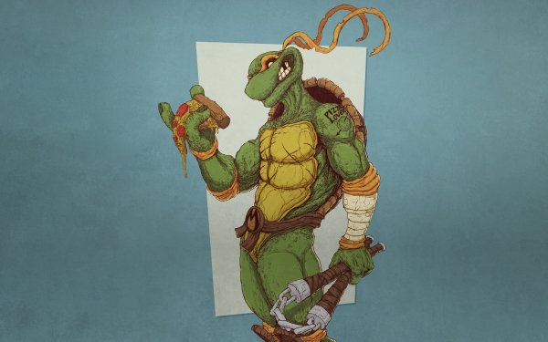 Comics Teenage Mutant Ninja Turtles Michelangelo HD Wallpaper | Background Image