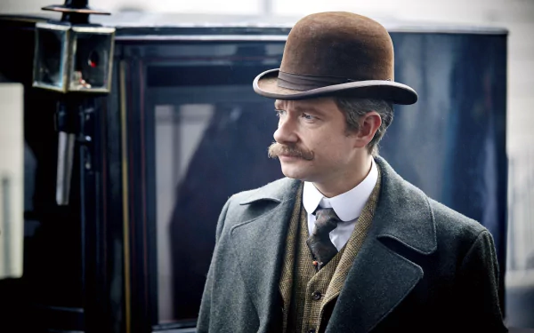 John H. Watson Martin Freeman Sherlock Holmes TV Show Sherlock (TV series) HD Desktop Wallpaper | Background Image