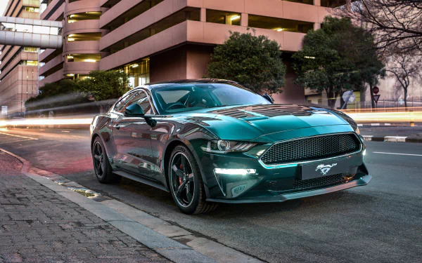 muscle car green car car Ford Mustang Ford vehicle Ford Mustang Bullitt HD Desktop Wallpaper | Background Image