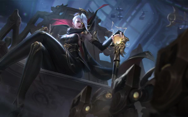 white hair video game Arena of Valor HD Desktop Wallpaper | Background Image