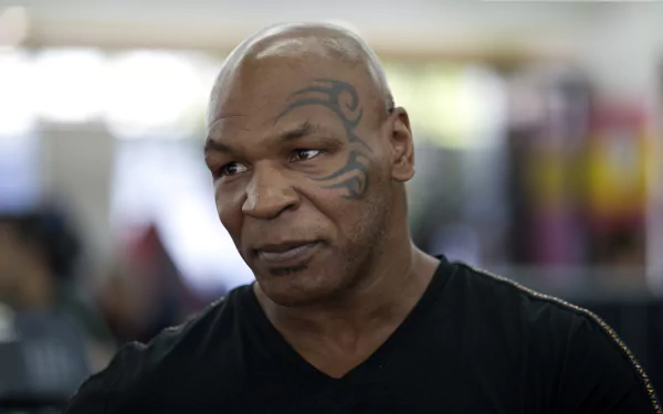 American actor tattoo Celebrity Mike Tyson boxing HD Desktop Wallpaper | Background Image