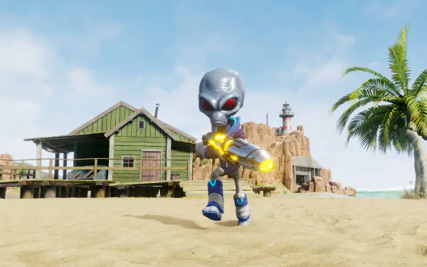 video game Destroy All Humans! HD Desktop Wallpaper | Background Image