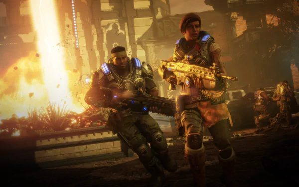 video game Gears 5 HD Desktop Wallpaper | Background Image