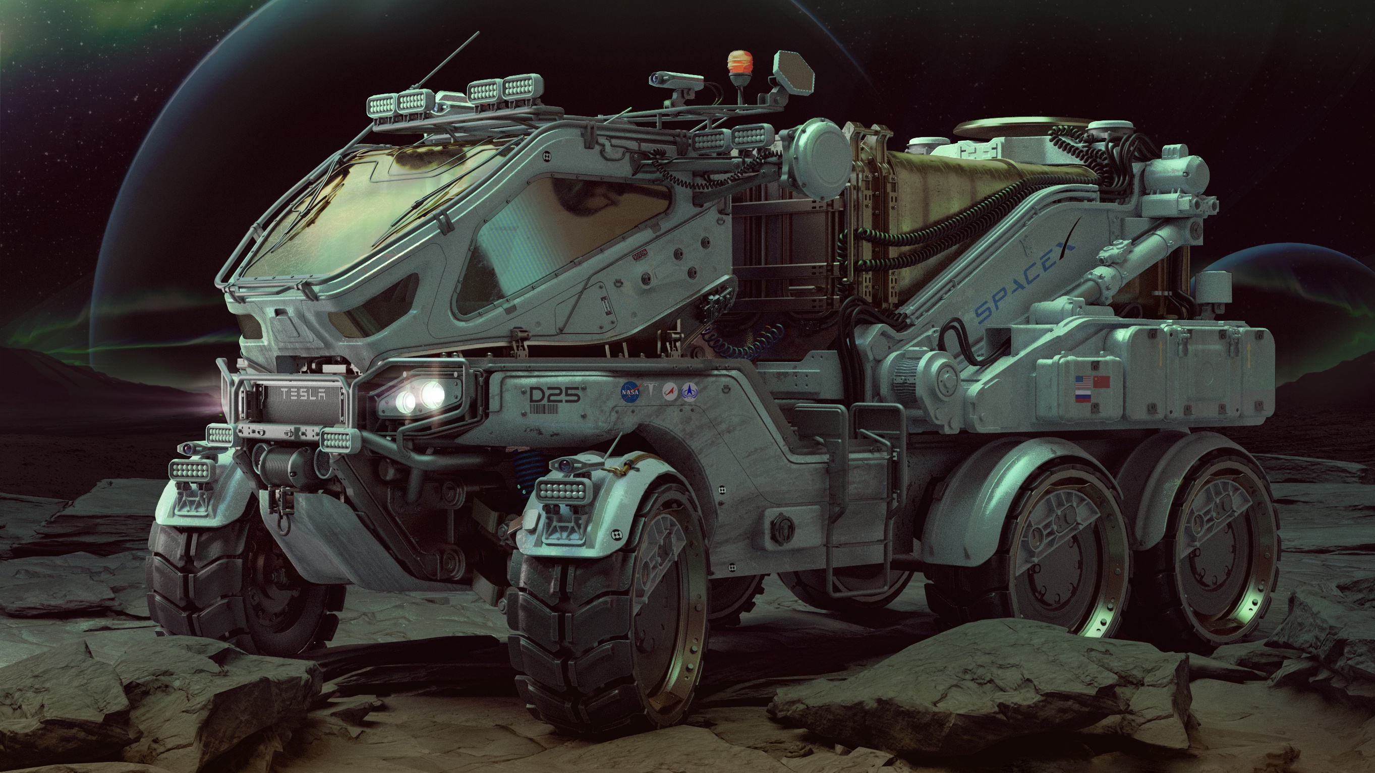 Sci Fi Vehicle HD Wallpaper | Background Image