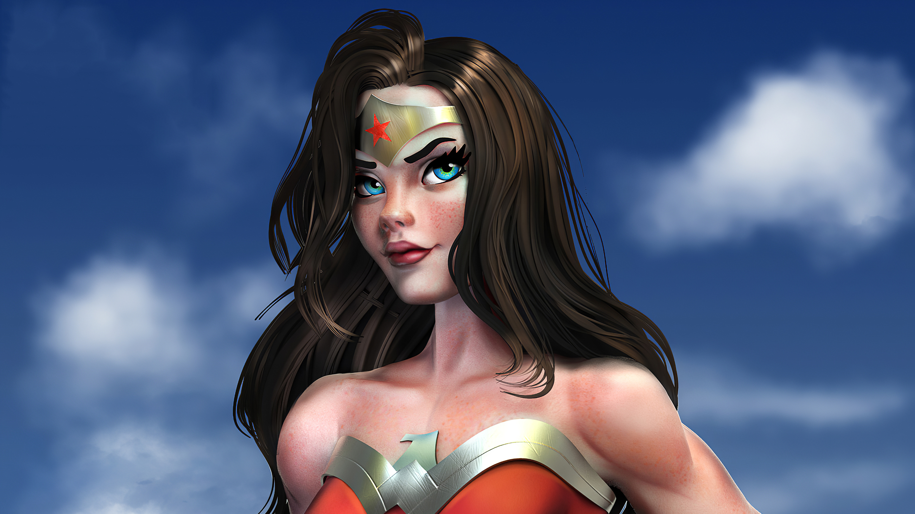 Download DC Comics Comic Wonder Woman HD Wallpaper by Cisco Raya