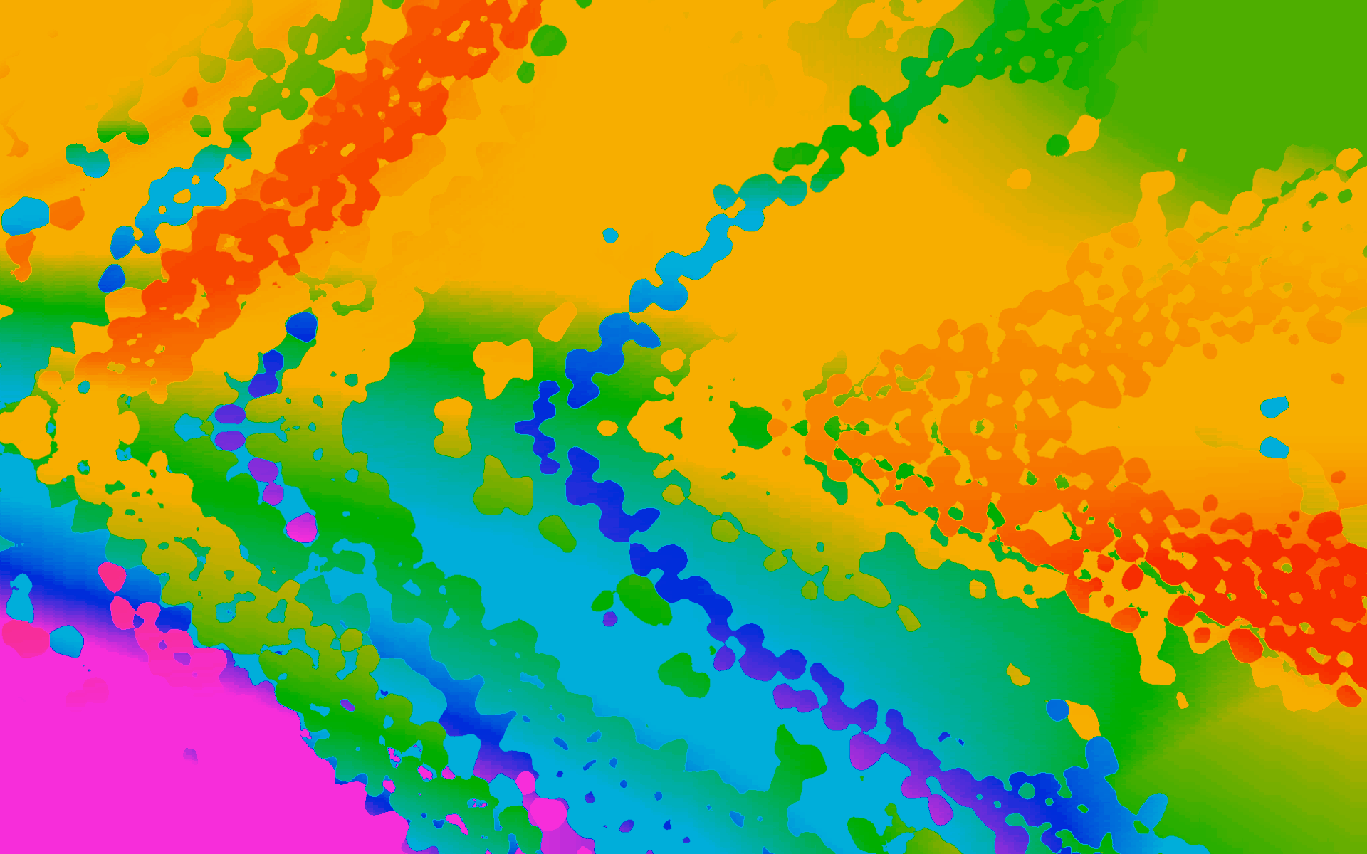 Rainbow Abstract Art by lonewolf6738 HD Wallpaper | Background Image