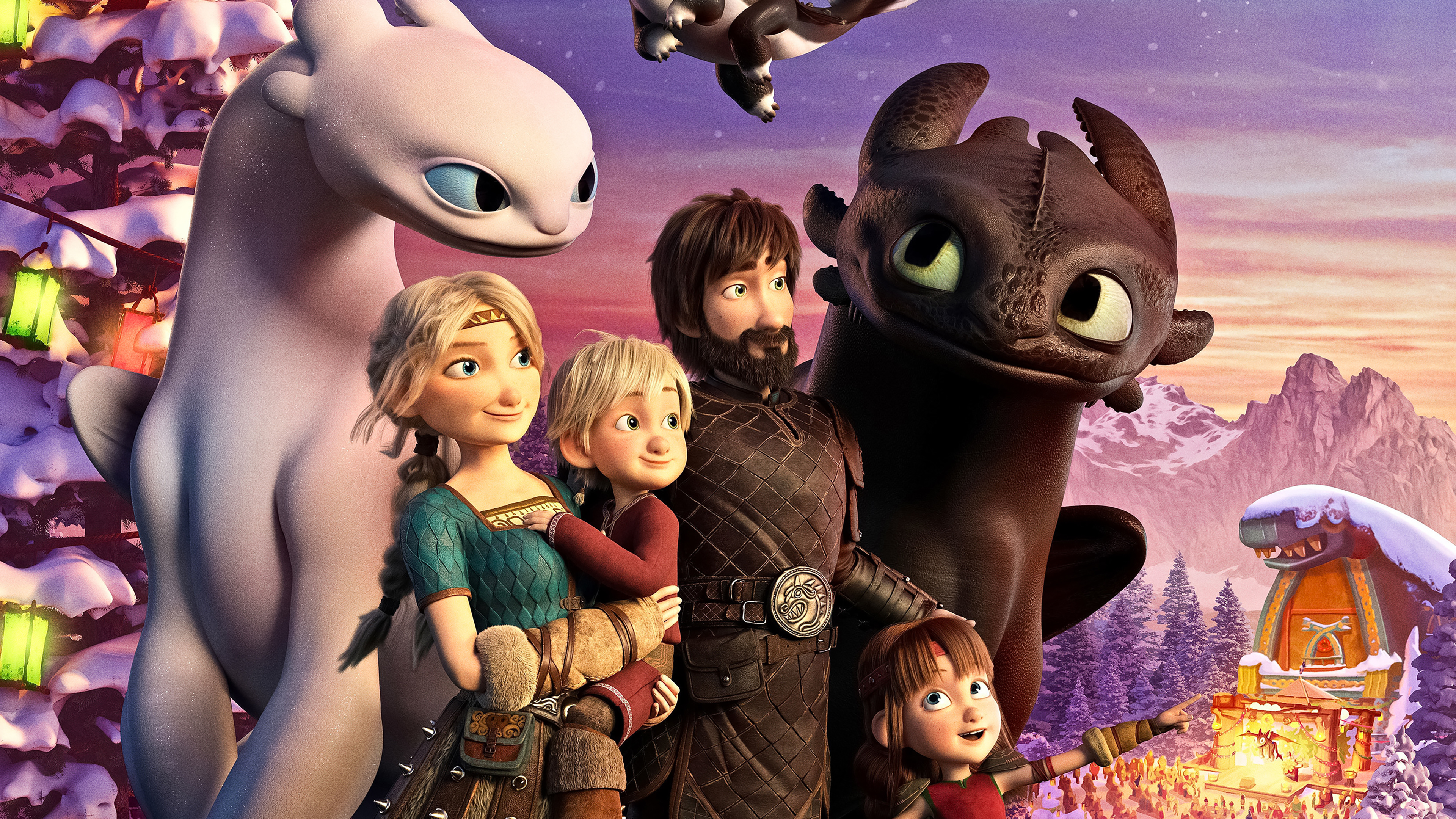Movie How to Train Your Dragon: Homecoming HD Wallpaper | Background Image
