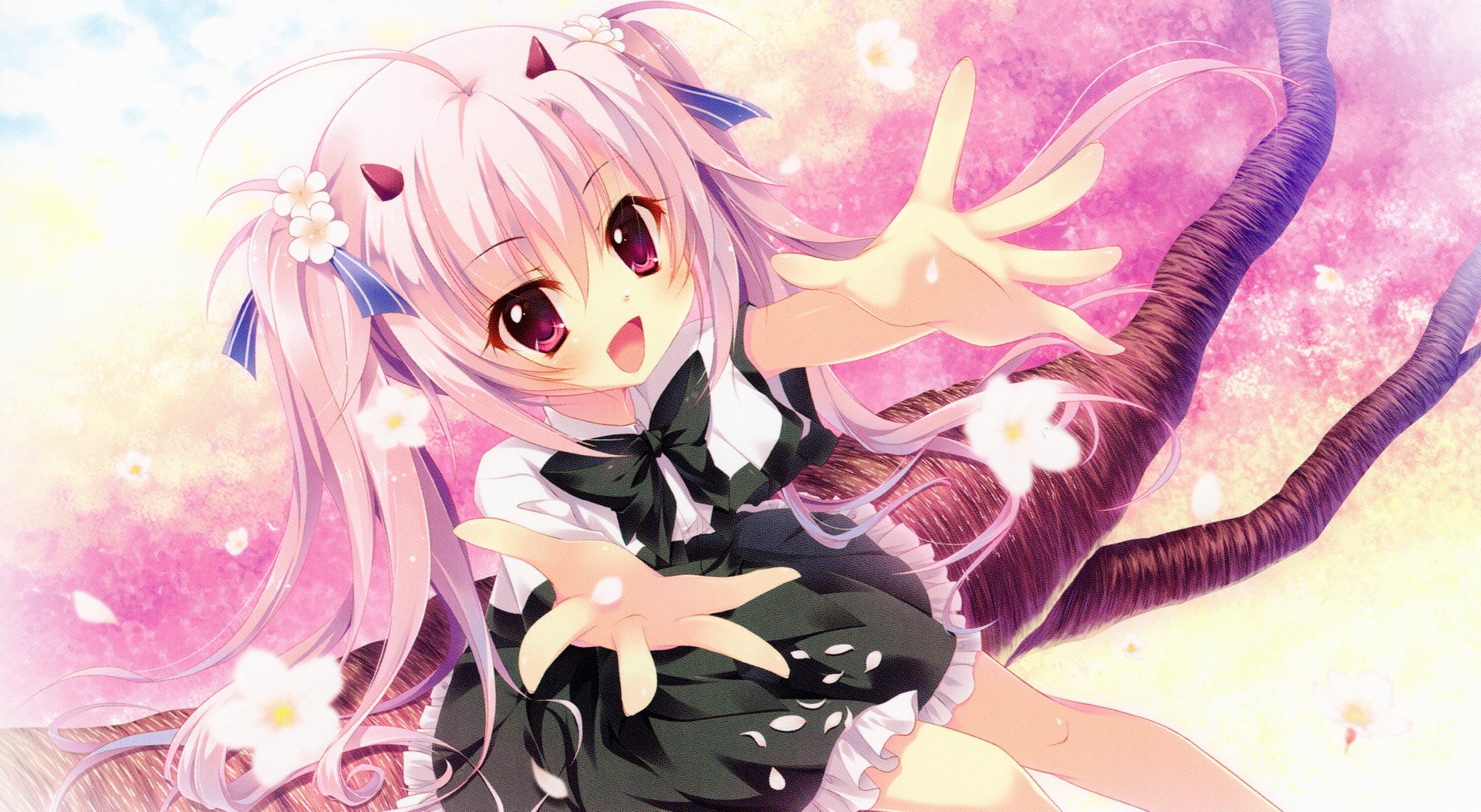 Download Tear Lightning Anime Juuou Mujin No Fafnir 4k Ultra HD Wallpaper