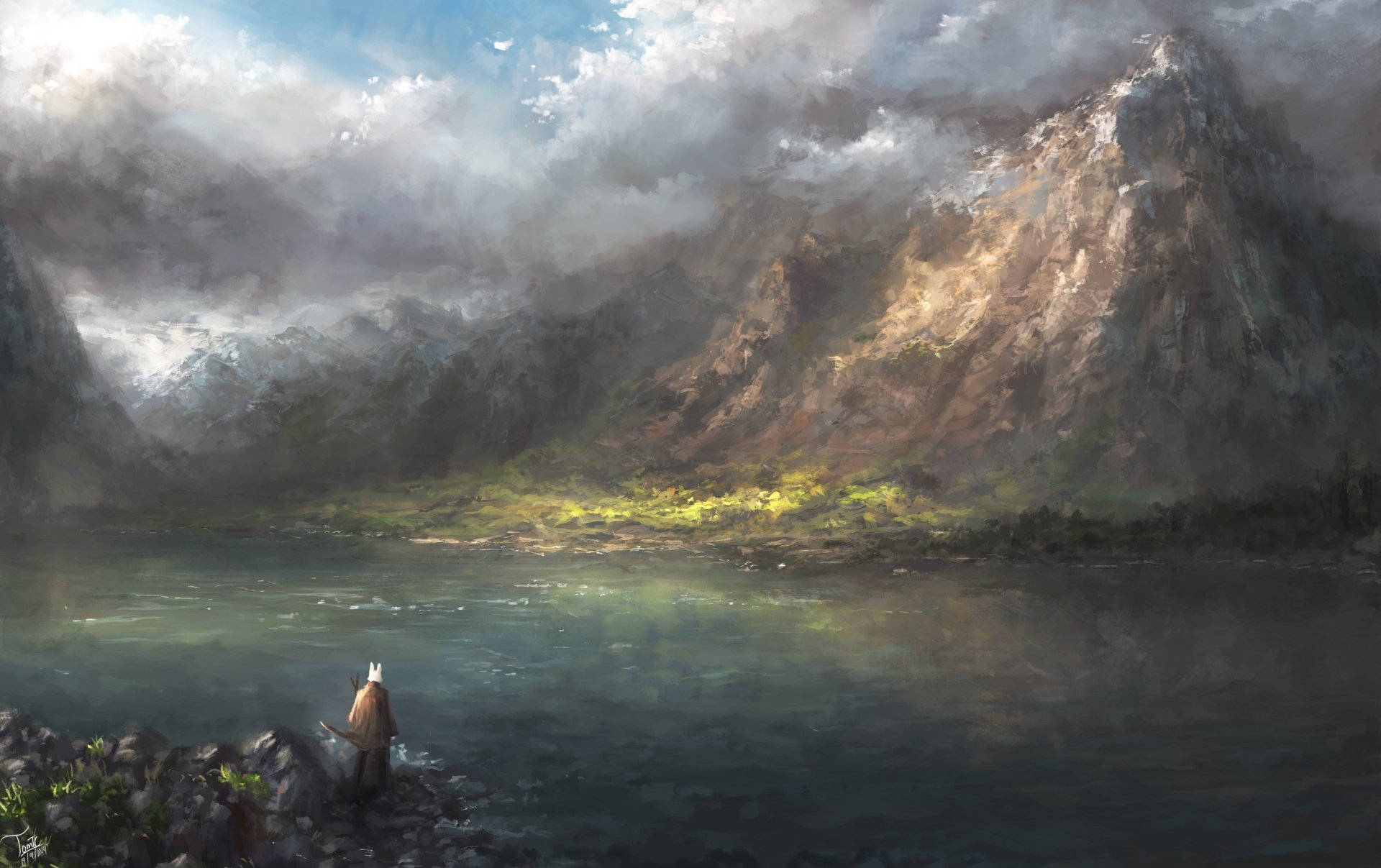 Download Fantasy Creature HD Wallpaper by Tommy Chandra | 2990x1879 ...