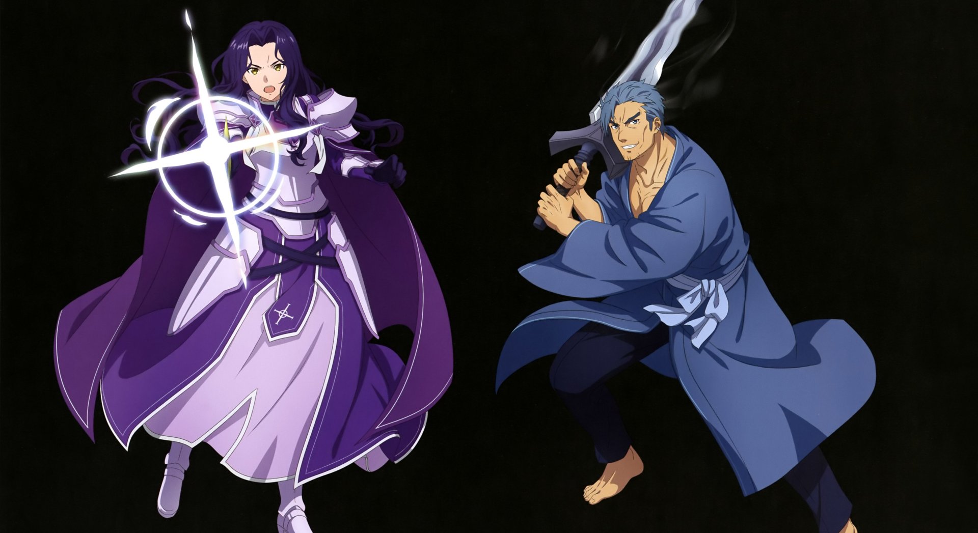 Download Bercouli (Sword Art Online) Fanatio (Sword Art Online) Anime Sword Art Online: Alicization 4k Ultra HD Wallpaper