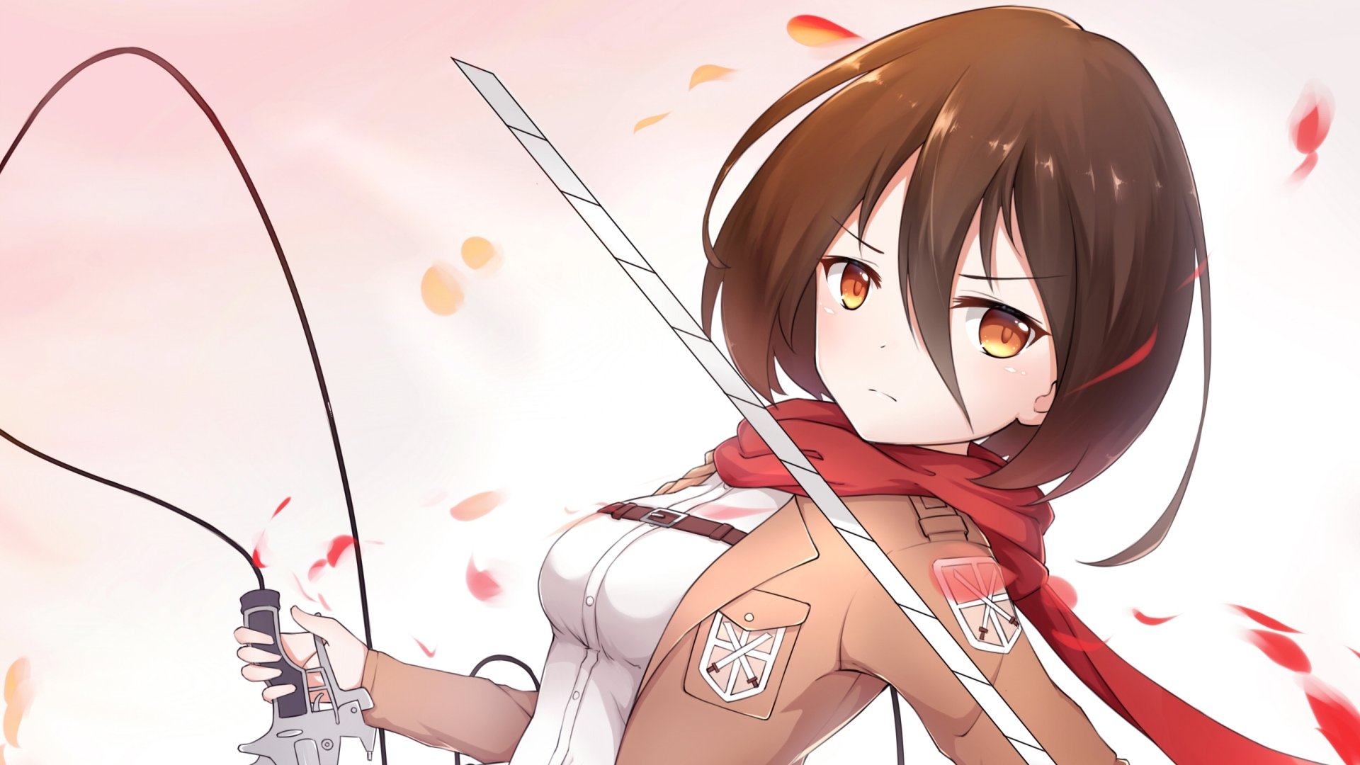 Download Mikasa Ackerman Anime Attack On Titan HD Wallpaper by 最poi的Nia
