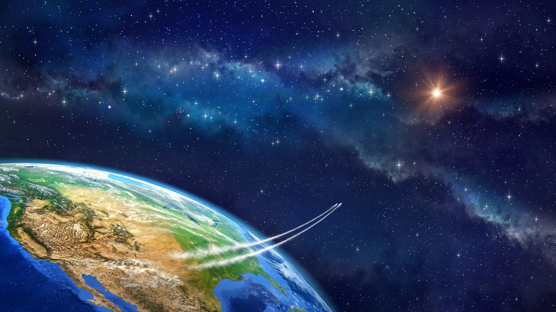 Download Nature Earth From Space 8k Ultra HD Wallpaper