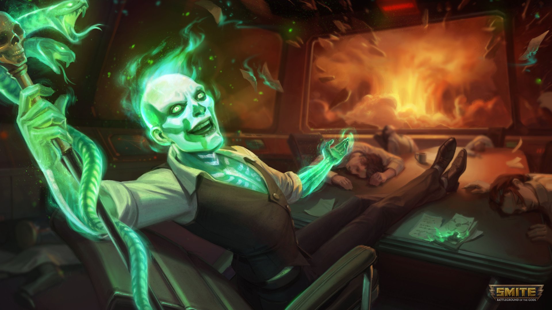 Download Baron Samedi (Smite) Video Game Smite 4k Ultra HD Wallpaper ...