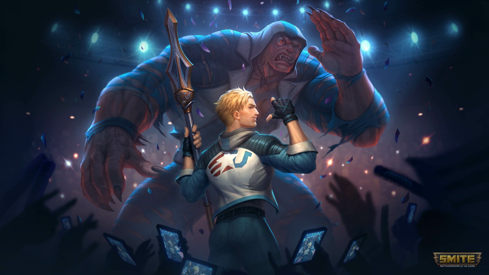 Download Cu Chulainn (Smite) Video Game Smite 4k Ultra HD Wallpaper