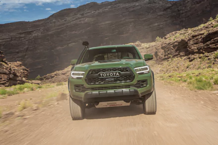 green car car Toyota vehicle Toyota Tacoma HD Desktop Wallpaper | Background Image