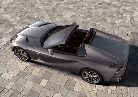 supercar silver car car Ferrari vehicle Ferrari 812 GTS HD Desktop Wallpaper | Background Image