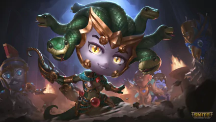 Medusa (Smite) video game Smite HD Desktop Wallpaper | Background Image