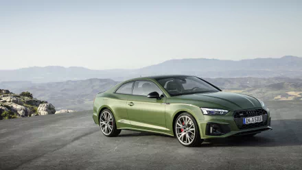 green car Audi car vehicle Audi A5 HD Desktop Wallpaper | Background Image