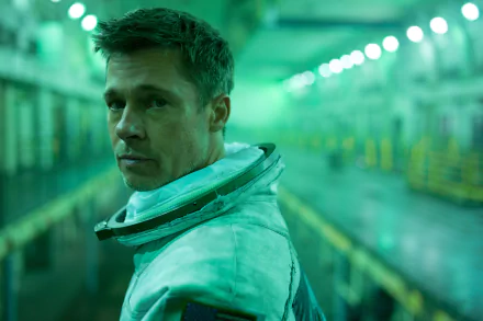 Roy McBride Brad Pitt movie Ad Astra HD Desktop Wallpaper | Background Image