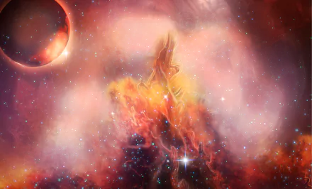 space Sci Fi nebula HD Desktop Wallpaper | Background Image