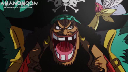 Marshall D. Teach Anime One Piece HD Desktop Wallpaper | Background Image