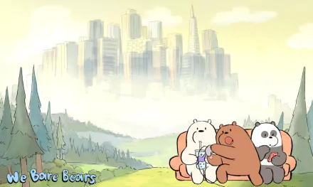 TV Show We Bare Bears HD Desktop Wallpaper | Background Image