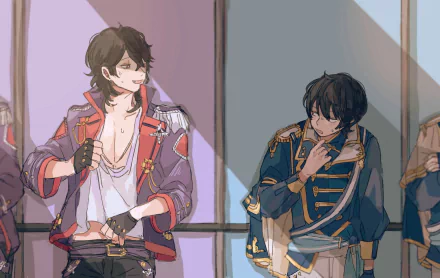 Rei Sakuma Ritsu Sakuma video game Ensemble Stars! HD Desktop Wallpaper | Background Image