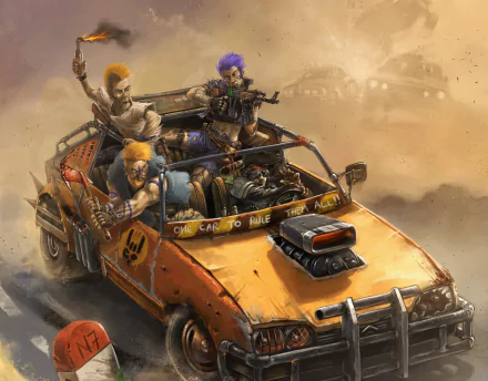 car vehicle punk Sci Fi post apocalyptic HD Desktop Wallpaper | Background Image