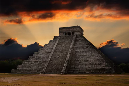 pyramid man made Chichen Itza HD Desktop Wallpaper | Background Image