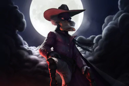 moon night TV Show darkwing duck HD Desktop Wallpaper | Background Image