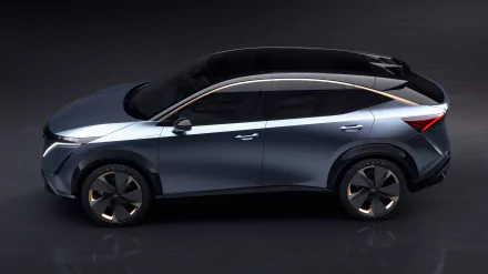 electric car SUV car Nissan vehicle Nissan Ariya HD Desktop Wallpaper | Background Image