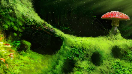 nature mushroom HD Desktop Wallpaper | Background Image