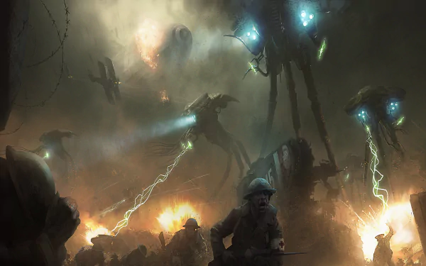 alien Sci Fi movie War Of The Worlds HD Desktop Wallpaper | Background Image