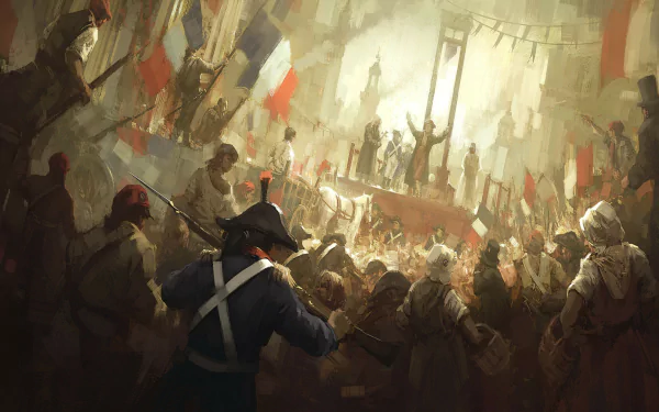 France guillotine french revolution fantasy men HD Desktop Wallpaper | Background Image