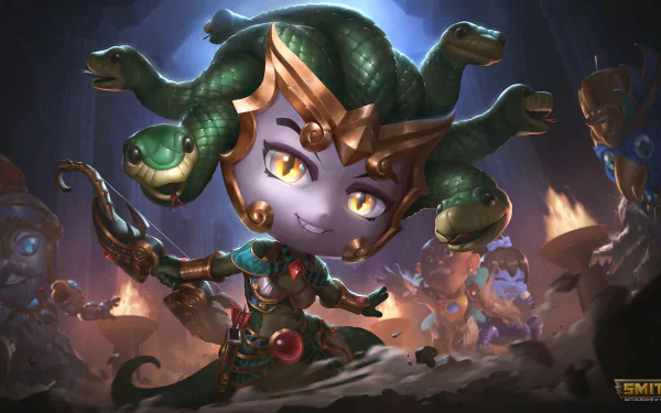 Medusa (Smite) video game Smite HD Desktop Wallpaper | Background Image
