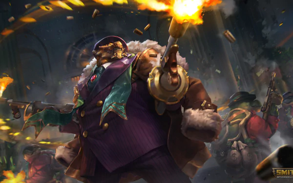 Kuzenbo (Smite) video game Smite HD Desktop Wallpaper | Background Image
