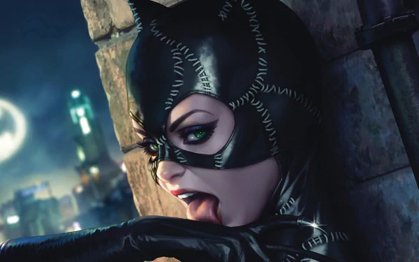 Comic Catwoman HD Desktop Wallpaper | Background Image