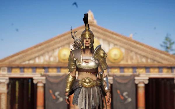 Kassandra (Assassin's Creed) video game Assassin's Creed Odyssey HD Desktop Wallpaper | Background Image
