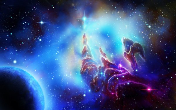 Sci Fi Nebula Space Planet HD Wallpaper | Background Image