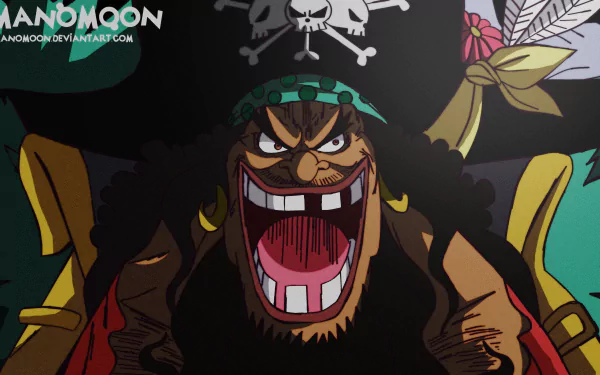 Marshall D. Teach Anime One Piece HD Desktop Wallpaper | Background Image