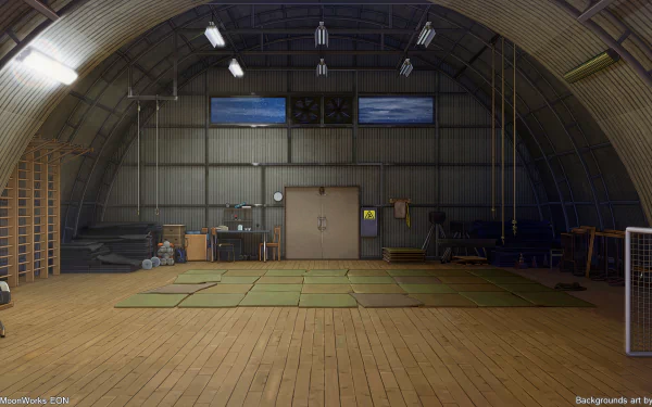 gym Anime room anime room HD Desktop Wallpaper | Background Image
