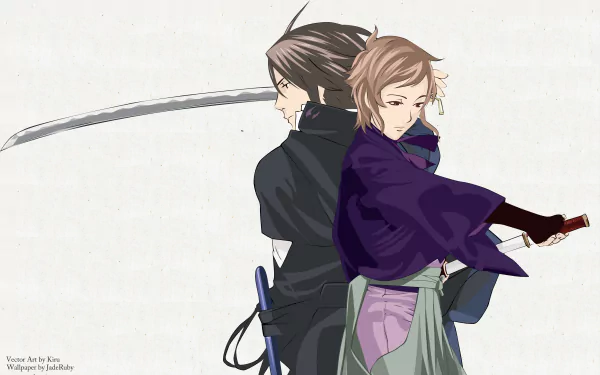 Yuyama Kakunojou Youjirou Akizuki Anime Bakumatsu Kikansetsu Irohanihoheto HD Desktop Wallpaper | Background Image