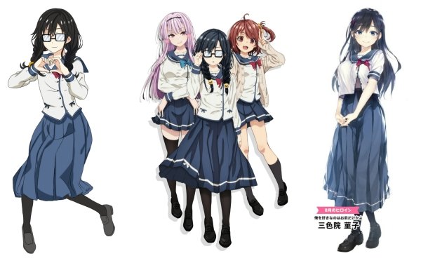 Anime Ore wo Suki nano wa Omae dake ka yo Sakura Akino Sumireko Sanshokuin Hinata Aoi HD Wallpaper | Background Image