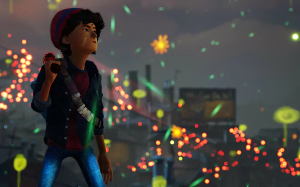 video game Concrete Genie HD Desktop Wallpaper | Background Image